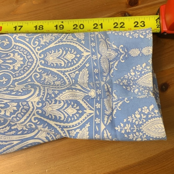 Tabi Vintage Lined Blazer, Pockets, Quality Construction, Pale Blue w White - Picture 5 of 16